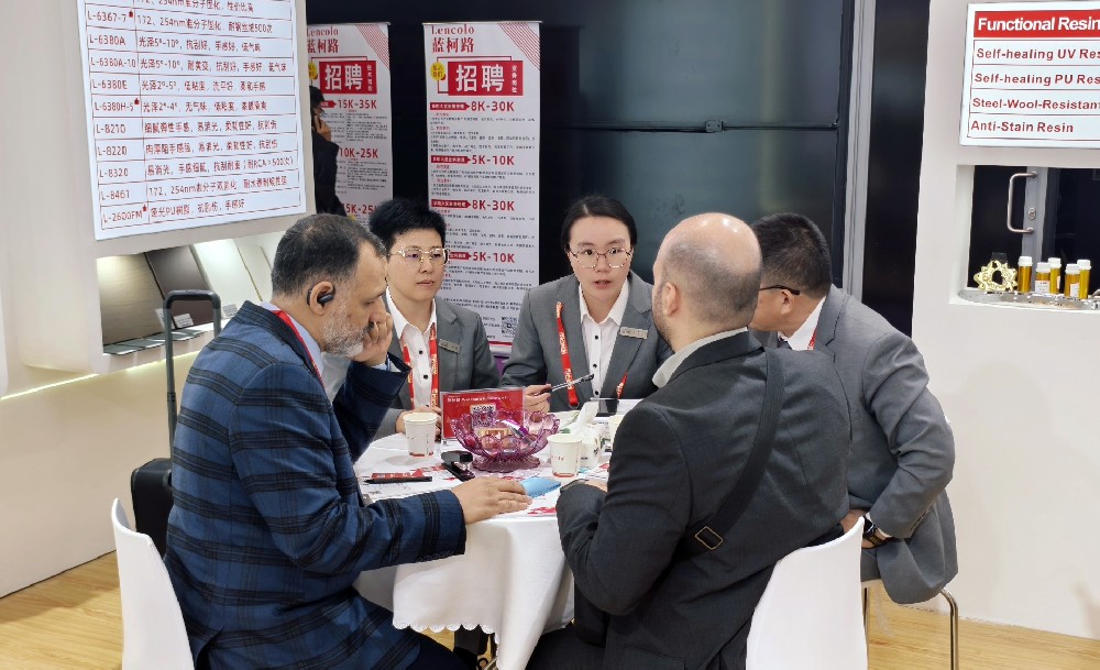 蓝柯路2025年上海涂料展精彩现场